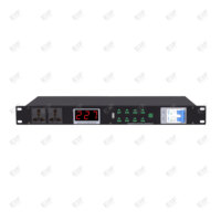 DR338 Enchufe de protección de audio de 10 canales de alta calidad con retardo metálico