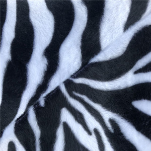 100% Recycled Polyester <strong>Giraffe</strong> Print Velour/veloba <strong>Fabric</strong> Animal Print <strong>Fabric</strong> - Product Image 6