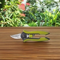 Ciseaux de jardinage PECKER Premium pour Bonsaï PC-P02.315PAS 153mm, capacité de coupe 8mm, bord lisse, qualité DIY, en acier inoxydable