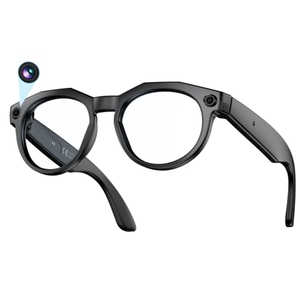 Lunettes Intelligentes Homirn W611 OEM Anti-Lumière Bleue avec Caméra 8MP, Protection Oculaire, Traduction IA, Appel Bluetooth, <span class=keywords><strong>Casque</strong></span> Connecté Intelligent - Product Image 1