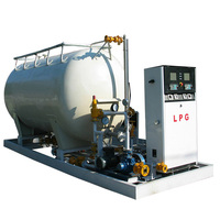 Estación de almacenamiento de productos químicos, equipo de 10/20/25 toneladas de gas GLP, recarga de deslizamiento, planta con juego completo val