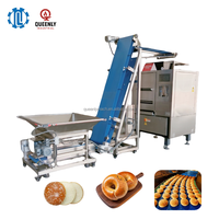Machine à pain automatique haute capacité avec élévateur de trémie pour la découpe et la division de la pâte, idéale pour la fabrication de pains de boulangerie, tortillas et naan, avec moteur