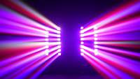 Controlador Profesional de 8 Grupos RGBW 8X60w 18/25/32/53/61CH 245 °   Control DMX del Eje Y para Discotecas, KTV, Bares y Pubs