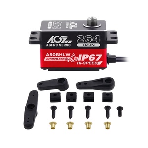 Servo Digital AGFRC A50BHLW IP67 Resistente al Agua, Carcasa CNC <span class=keywords><strong>de</strong></span> 55g, Velocidad Rápida <span class=keywords><strong>de</strong></span> 0.073 Segundos, Programable, Engranajes Metálicos, <span class=keywords><strong>para</strong></span> Autos RC y Piezas <span class=keywords><strong>de</strong></span> UAV - Product Image 3