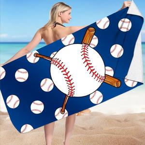 Personnalisé microfibre sport garçons baseball fans de football doux séchage rapide léger <span class=keywords><strong>bain</strong></span> serviettes de plage pour voyage <span class=keywords><strong>bain</strong></span> Yoga SPA - Product Image 6