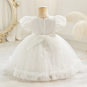 Vestiti per neonati per bambini vestiti rosa per festa di primo compleanno per <span class=keywords><strong>bambina</strong></span> abito formale per cena di natale adatto per bambini 0-3 anni - Product Image 6