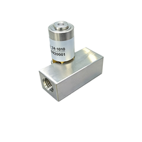Vanne proportionnelle micro-électrique 12V DC, orifice 0,05 mm, corps SUS316L, 1005SF 2W, faible consommation d'énergie pour analyseurs de gaz