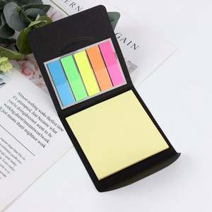 OEM-aanpassing mogelijk. Gebrande promotie, full-color bedrukt, duurzaam hardcover notitieboekje met zelfklevende sticky notes voor studenten. - Product Image 4