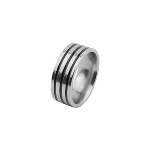 Popular Niche Design Multi-size Stainless Steel Ring Simple Hip Hop Style Unisex's Geometric Rings Fashion Jewelry Wholesale - Product Image 6