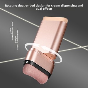 Stick de fond de teint double embout avec pinceau, longue tenue, waterproof, étiquette privée, correcteur, contenant pour stick de fond de teint - Product Image 2