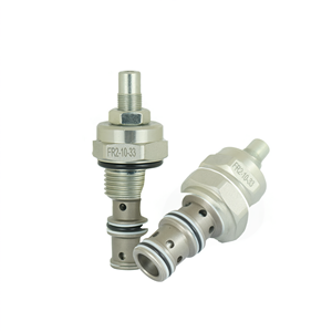 Válvula de Control de Flujo Hidráulica FR2-10-33 con Compensación de Presión, de Acero, para Elevador de Autos, Montacargas y Remolques - Product Image 1