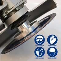 Meilleure vente disque de coupe sec et humide lame de scie diamantée pour carreaux de porcelaine pierre céramique avec meuleuse d'angle