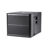VRX918SP Enceinte de sonorisation extérieure amplifiée 18 pouces 1200W, Module amplificateur 18 pouces, Subwoofer actif Line Array, Boîtier d'enceinte amplifié Harga