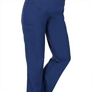 Nuevas llegadas: Conjunto de uniforme médico HNANG para mujer, tela de punto, elastano/poliéster, ropa de trabajo para uso hospitalario - Product Image 3
