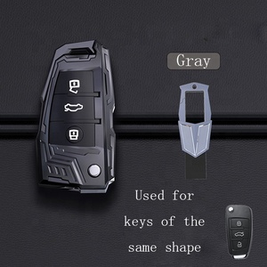 <span class=keywords><strong>Coque</strong></span> de protection de voiture en alliage de zinc, 1 pièce, étui souple, décoration de voiture pour Audi A1, A3, A4, A5, Q7, S3, A6, <span class=keywords><strong>C5</strong></span>, C6 - Product Image 5