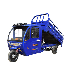Cerrado volquete triciclo y carga de triciclo de motor de combustible <span class=keywords><strong>gasolina</strong></span> motorizado Triciclo de carga - Product Image 1