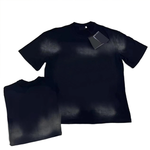 เสื้อยืดผู้ชายผ้าฝ้ายถัก 100% ทรงโอเวอร์ไซส์ หนานุ่ม พิมพ์ลายจัมโบ้ ลายกราฟิกแบบเรียบ ล้างสีแบบแอซิดวอช สไตล์วินเทจ สตรีทแวร์ เป็นมิตรกับสิ่งแวดล้อม - Product Image 4