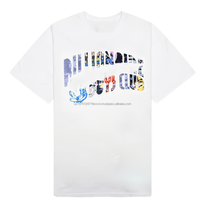 T-shirt décontracté à manches courtes pour hommes, 100 % coton épais de qualité supérieure, imprimé Billiones Boys Club, style streetwear - Product Image 4
