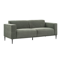 Canapé sectionnel gonflable convertible 2 places inclinable avec massage, design moderne, pieds en métal, idéal pour appartement, entrée, sous-sol, salon