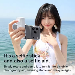 Nouveau Mini Trépied Portable I20 2026 avec Support Rotatif à 360° pour Téléphone, Idéal pour Diffusion en Direct et Voyages - Product Image 4