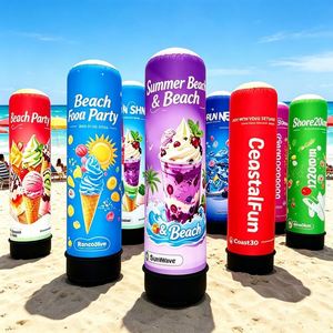 Pilar Inflable LED con Iluminación Multicolor, Diseño Premium Gratuito, para Conciertos, Deportes, Promoción de Marca - Product Image 1