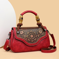 Tas Selempang Wanita Kualitas Tinggi Grosir Pabrik, Desain Cetak, Tas Bahu Fashion Model Terbaru