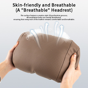 Coussin d'appui-tête et de soutien lombaire pour siège de voiture, accessoires intérieurs automobiles adaptés à Mercedes-Benz, BMW, <span class=keywords><strong>Audi</strong></span> - Product Image 5