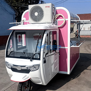 2026 Newest Model Customized Color and Size Three-wheeled Dining Car a Variety of Colors Electric <b>Outdoor</b> Food Truck - Product Image 2