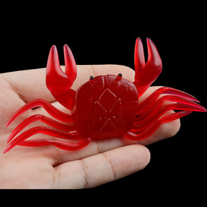 Produttore diretto 3D bionico morbido granchio esca <span class=keywords><strong>per</strong></span> la <span class=keywords><strong>pesca</strong></span> <span class=keywords><strong>in</strong></span> <span class=keywords><strong>mare</strong></span> ad alta visibilità Long Shot Live esca di plastica Zander spigola - Product Image 6
