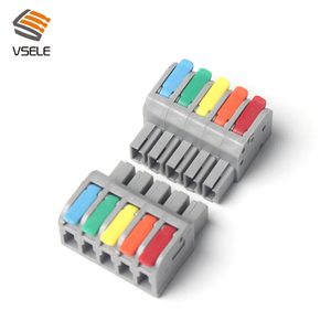 Universal Compact Wire Wiring Quick Connect Conductor Terminal <strong>block</strong> Lever Colorful Terminal <strong>block</strong> Connector - Product Image 2