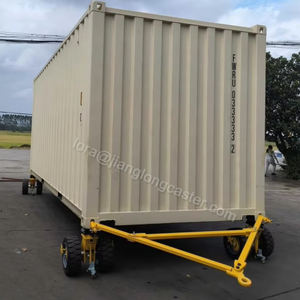 16 Zoll 22 Zoll drehbare Versand behälter Rollen <span class=keywords><strong>9</strong></span> Tonnen aufblasbare Gummi räder Versand behälter Mobile Räder - Product Image 5