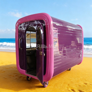 Carrito de Venta de Hot Dogs Personalizado, Camión de Comida Rápida con Certificación CE, Remolque Móvil para Restaurante al Aire Libre - Product Image 4