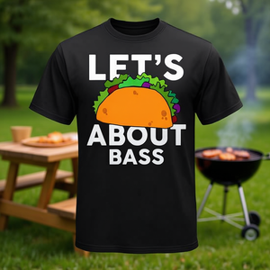 Let's Taco About Bass T-shirt noir unisexe taille adulte M - Product Image 3