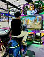 Équipement de terrain de jeu intérieur pour enfants, thème Shadow Knight, machine d'arcade à monnayeur, construction en acier, version anglaise