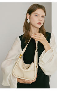 Borsa Piccola a Tracolla da Donna in PU di Alta Qualità Marchio BADI OEM Logo Personalizzato Stile Elegante alla Moda Chiusura a Cerniera Vendita Diretta dalla Fabbrica - Product Image 3