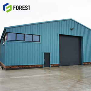 Bâtiment d'exposition en structure acier préfabriquée, structure PEB pour entrepôt, certifié ISO9001, inspection conforme aux normes CE - Product Image 2