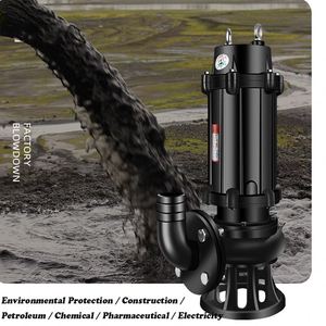 1hp Dirty Water <b>Pump</b> <b>Submersible</b> Sewage <b>Pump</b> Cast Iron Sewage <b>Pump</b> - Product Image 3