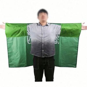 Durable Silk <b>Screen</b> Printed Custom Sports Body Flag Capes 3X5 Ft National <b>Folding</b> Design - Product Image 2