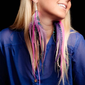 Bán Buôn Mỏng Dài Màu Grizzly Dậu Lông Cho Phần Mở Rộng Tóc Fly Buộc DIY Làm Hàng Thủ Công Lông - Product Image 6