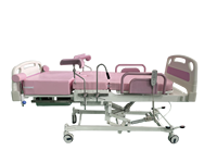 Table d'examen gynécologique et lit d'accouchement pour salle d'accouchement hospitalière
