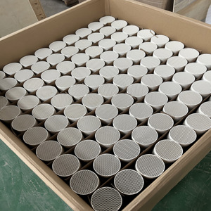 Atacado Alta Temperatura Cordierite Cerâmica Honeycomb Regenerador Rodada Trocador De Calor com Serviços De Soldagem para Incineradores - Product Image 2