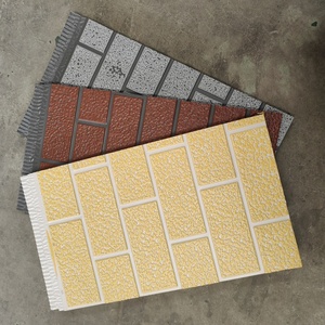 Environmental <strong>Building</strong> <strong>Materials</strong> <strong>Fireproof</strong> Soundproof Rockwool PU Insulated Sandwich Wall Panel Board - Product Image 5