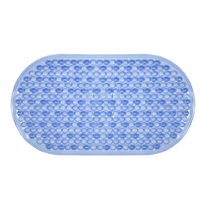 Tapis de douche antidérapant en PVC pour salle de bain Revêtement de sol en vinyle antidérapant avec solution de conception graphique à installation par clic - Product Image 2