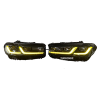 Phares de haute qualité adaptés à la BMW Série 5 G30 LCI M5 F90 CS Remplacement premium Jaune Or Yeux de phare DRL avant LED