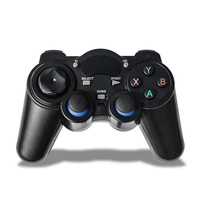 Control Remoto Inalámbrico 2.4G para PS3 con Adaptador Convertidor USB OTG para PC/TV