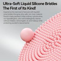 Brosse nettoyante faciale pour soins de la peau, technologie de vibration chauffante en silicone, étanche, portable, équipement de beauté pour usage domestique, nettoyage en profondeur