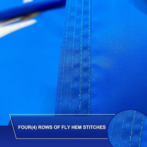 ธงรัฐหลุยส์เซียนาธงรัฐหลุยส์เซียน่าลาธงโพลีเอสเตอร์พร้อมห่วงทองเหลืองขนาด3X5ฟุตสำหรับในร่ม/กลางแจ้ง - Product Image 4