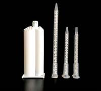 Embouts de mélange statiques en spirale de buse de baïonnette en plastique de tube mixte carré de MAH06-21 de MAH03-17S MAQ05-24L pour la colle de cartouche de 50ml