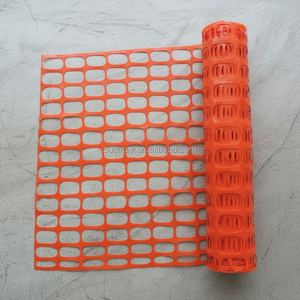 Barrera de Seguridad Naranja de HDPE - Resistente a la Intemperie para Obras de Construcción - Product Image 1