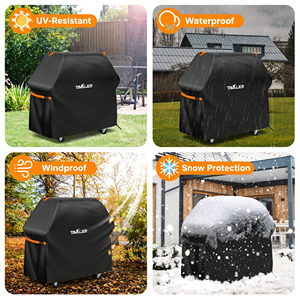Housses de <span class=keywords><strong>barbecue</strong></span> imperméables et durables, housses de <span class=keywords><strong>barbecue</strong></span> universelles pour toutes les saisons, pour équipement de <span class=keywords><strong>barbecue</strong></span> de terrasse - Product Image 6